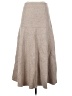 OGL Solid Tan Gray Casual Skirt Size XS - photo 2