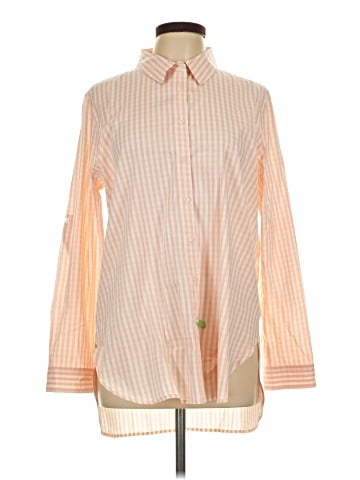 Calvin Klein Long Sleeve Button-Down Shirt (view 1)
