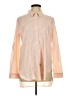 Calvin Klein Color Block Orange Long Sleeve Button-Down Shirt Size L - photo 1