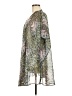Sun & Shadow 100% Polyester Aztec Or Tribal Print Green Kimono Size Med - Lg - photo 5