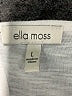 Ella Moss Ivory Short Sleeve Blouse Size L - photo 7