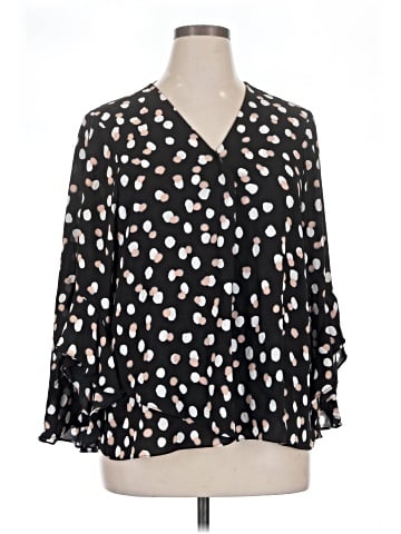 PREMISE 3/4 Sleeve Blouse (view 1)
