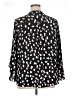 PREMISE 100% Polyester Polka Dots Black 3/4 Sleeve Blouse Size 1X - photo 2