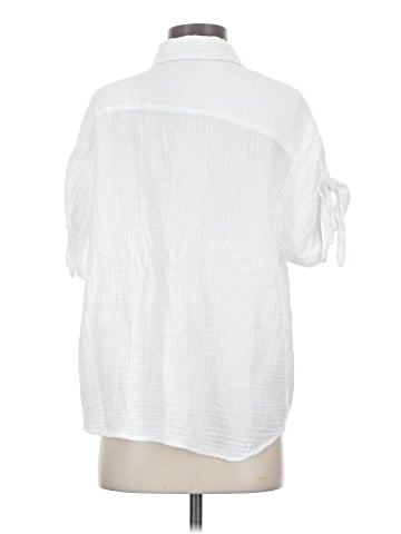 Michael Stars 3/4 Sleeve Button-Down Shirt (view 2)