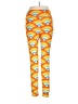 Lularoe Print Orange Leggings Size 1X (Tall & Curvy) - photo 2