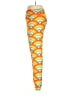 Lularoe Print Orange Leggings Size 1X (Tall & Curvy) - photo 5