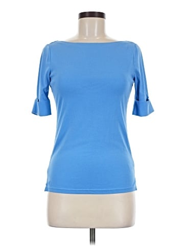 Lauren by Ralph Lauren 3/4 Sleeve T-Shirt (view 1)