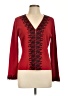 Due Per Due Red Blazer Size Lg Petite - photo 1