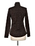 J. McLaughlin Animal Print Brown Long Sleeve Blouse Size M - photo 2
