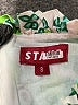 STAUD Paisley Green Cocktail Dress Size 8 - photo 6