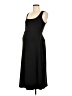 Isabel Solid Black Casual Dress Size M - photo 1