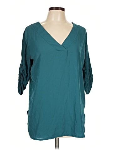 New York & Company 3/4 Sleeve Blouse (view 1)