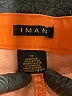 IMAN Color Block Orange Jeans Size 1X - photo 4