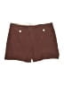 J.Crew Chevron-herringbone Brown Shorts Size 0 - photo 1