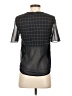 Armani Exchange Plaid Black Short Sleeve Top Size XS - photo 2