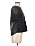 Armani Exchange Plaid Black Short Sleeve Top Size XS - photo 4