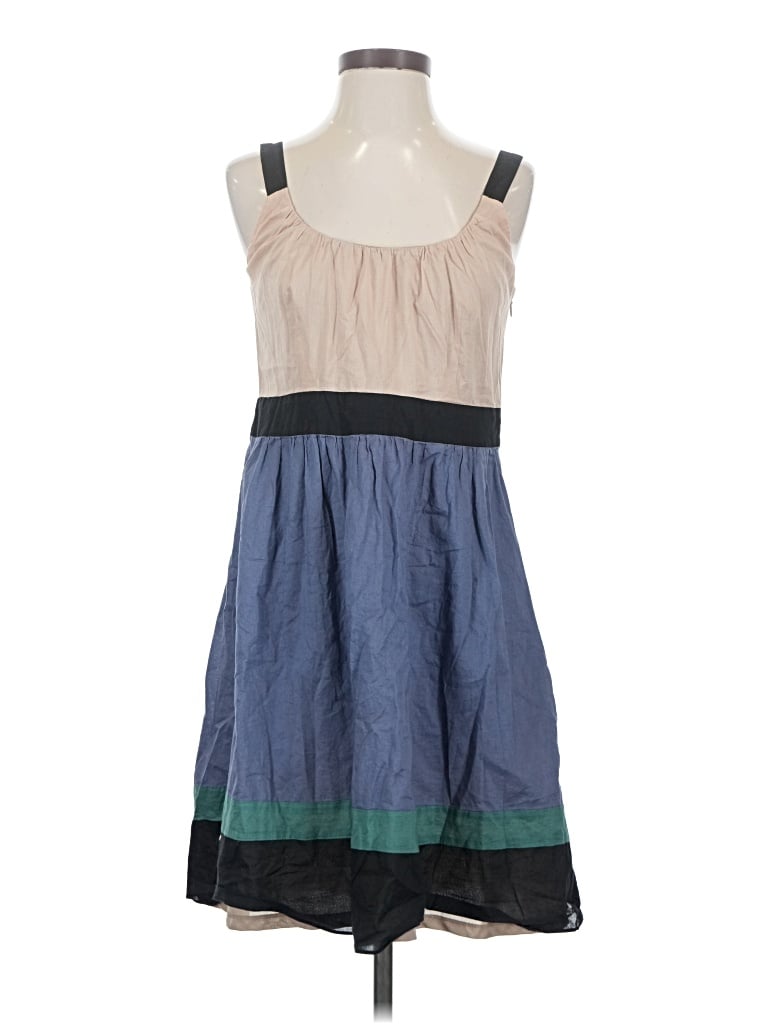 Pre-owned Ann Taylor Loft Outlet Casual Dress In Blue
