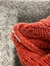 Falls Creek Chevron-herringbone Orange Pullover Sweater Size S - photo 8