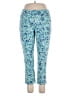 Croft & Barrow Print Blue Active Pants Size 16 Petite - photo 1