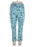 Croft & Barrow Print Blue Active Pants Size 16 Petite - photo 2