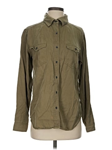 Rusty Long Sleeve Button-Down Shirt (view 1)