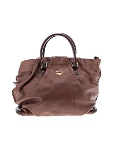 MCM Leather Satchel (view 1)
