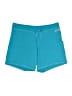 Justice Solid Teal Shorts Size 20 - photo 1