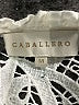 Caballero Ivory Sleeveless Blouse Size M - photo 7