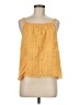 Democracy Yellow Sleeveless Blouse Size M - photo 1