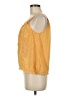 Democracy Yellow Sleeveless Blouse Size M - photo 5