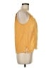 Democracy Yellow Sleeveless Blouse Size M - photo 4