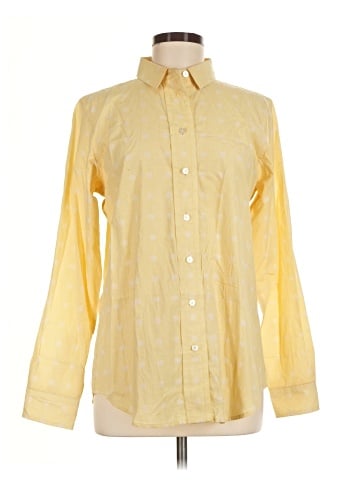 Lizwear by Liz Claiborne Long Sleeve Button-Down Shirt (view 1)