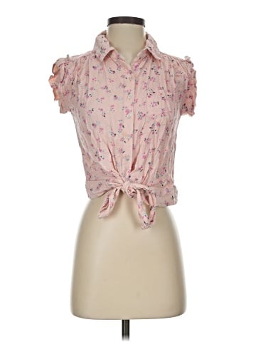 Route 66 Short Sleeve Blouse (view 1)