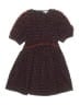 Crewcuts 100% Cotton Hearts Black Dress Size 8 - photo 1