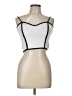 Blush 100% Polyester White Tube Top Size L - photo 1
