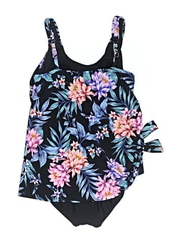 Croft & Barrow One Piece Swimsuit (view 2)