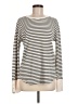 SONOMA life + style Stripes Ivory Pullover Sweater Size M - photo 1