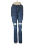 NY&C Hearts Blue Jeans Size 8 - photo 1