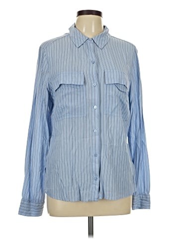 Express Long Sleeve Button-Down Shirt (view 1)