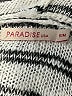 Paradise Stripes Silver Pullover Sweater Size S - photo 7