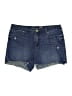 Seven7 Blue Denim Shorts Size 16 - photo 1