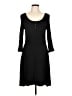 SO Solid Black Casual Dress Size L - photo 1