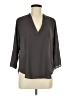 Veronica M. 100% Polyester Gray 3/4 Sleeve Blouse Size M - photo 1