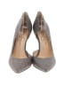 Jessica Simpson Gray Heels Size 7 1/2 - photo 2