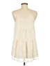 HD in Paris Ivory Sleeveless Blouse Size M - photo 2
