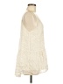 HD in Paris Ivory Sleeveless Blouse Size M - photo 4