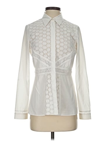 Lafayette 148 New York Long Sleeve Blouse (view 1)