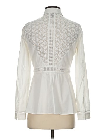 Lafayette 148 New York Long Sleeve Blouse (view 2)