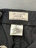 Free Planet 100% Cotton Solid Black Cargo Shorts Size 10 - photo 3