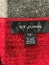 St. John Tweed Red Wool Skirt Size 6 - photo 5